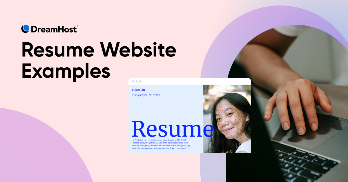 10 Standout Resume Website Examples