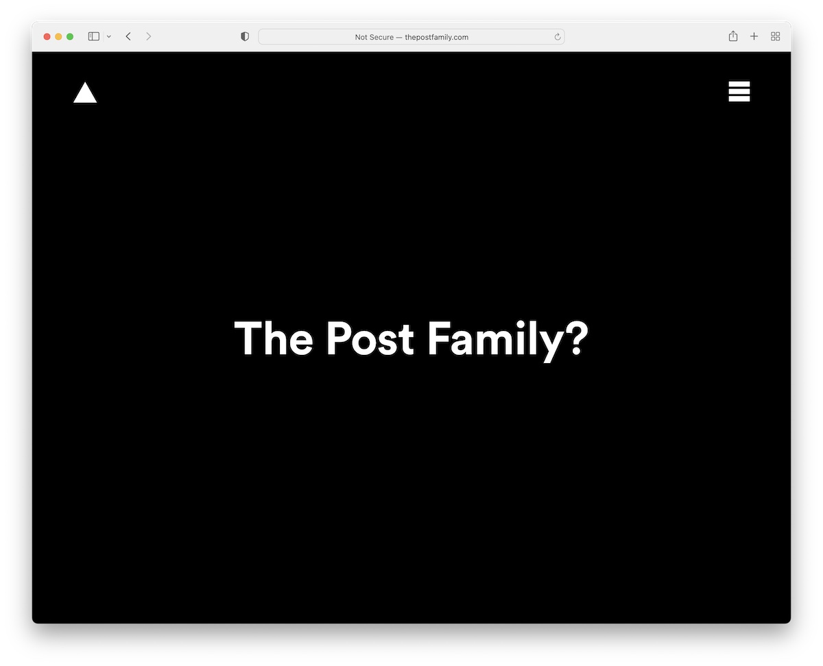 minimalist website examples