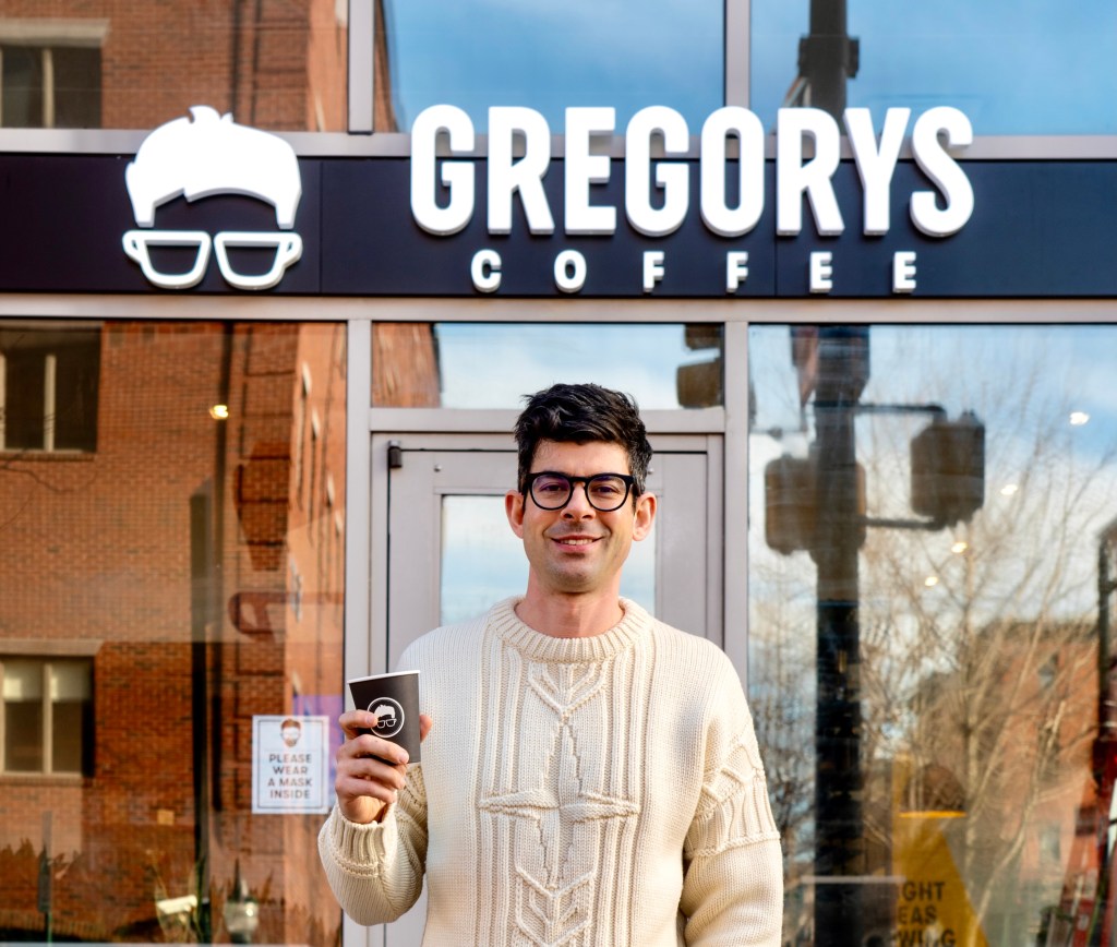 Gregory Zamfotis. Credit: Gregorys Coffee