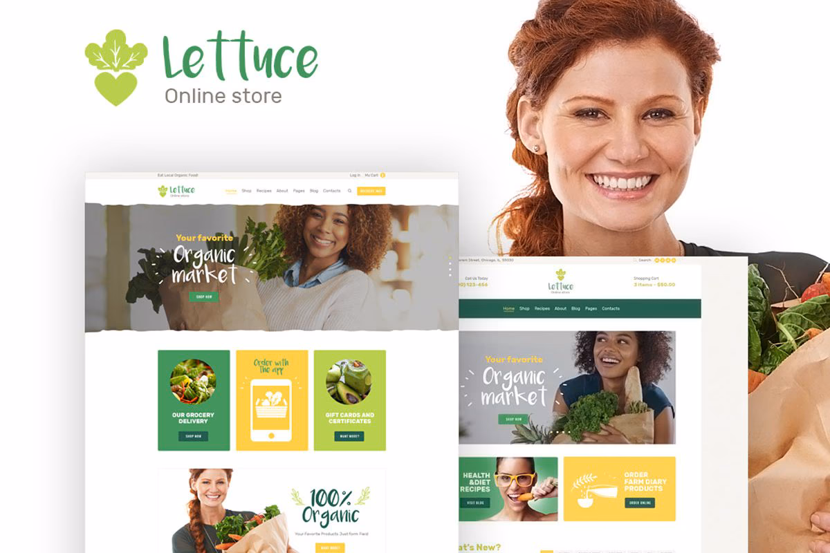 20 Best Vegan Food & Vegetarian Restaurant WordPress Themes 2026
